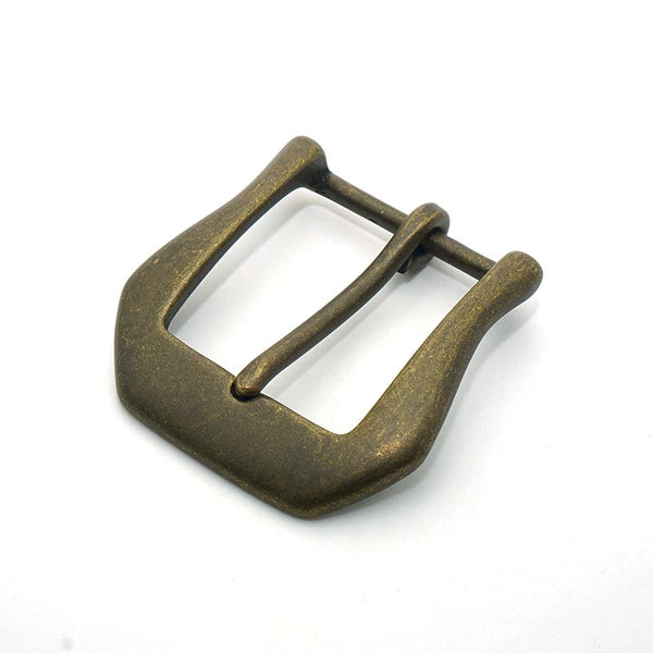 Solid Copper Antique Bronze Men's Pin Buckle