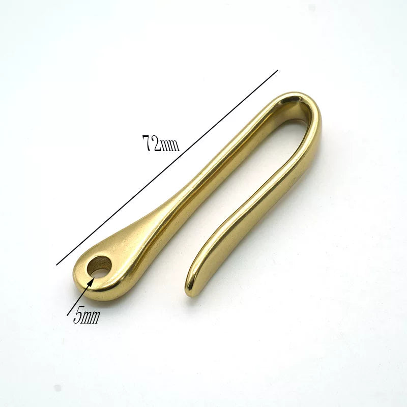 Solid Brass Japanese Style Horseshoe Buckle