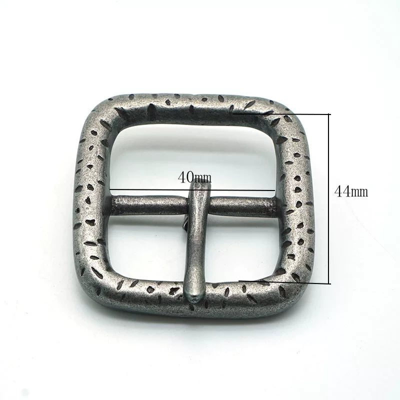 Solid Brass Vintage Men's Pin Buckle for 40mm Strap
