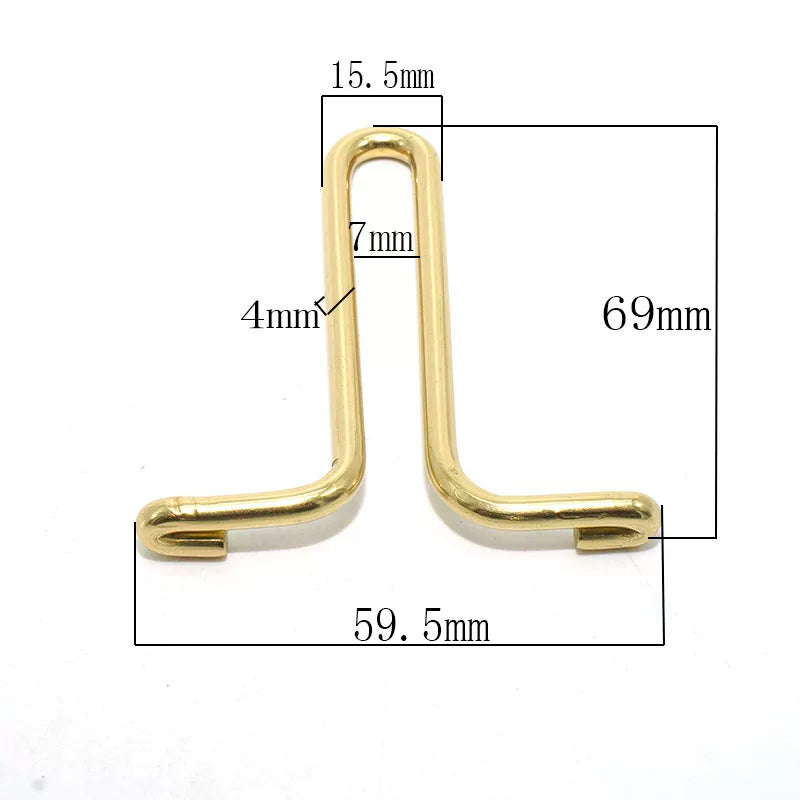 Solid Brass Snap Hook