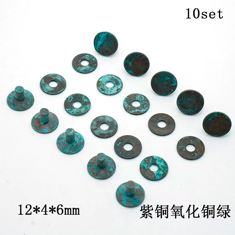 Copper Oxidized Solid Permanent Rivet
