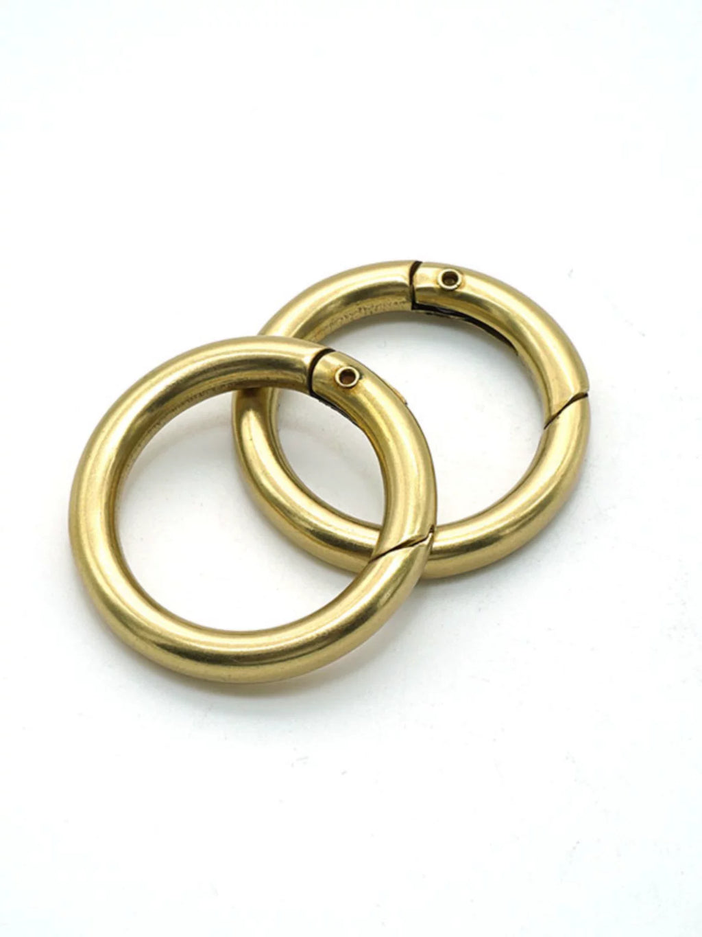 Solid Brass Open O-Ring 2 Pcs
