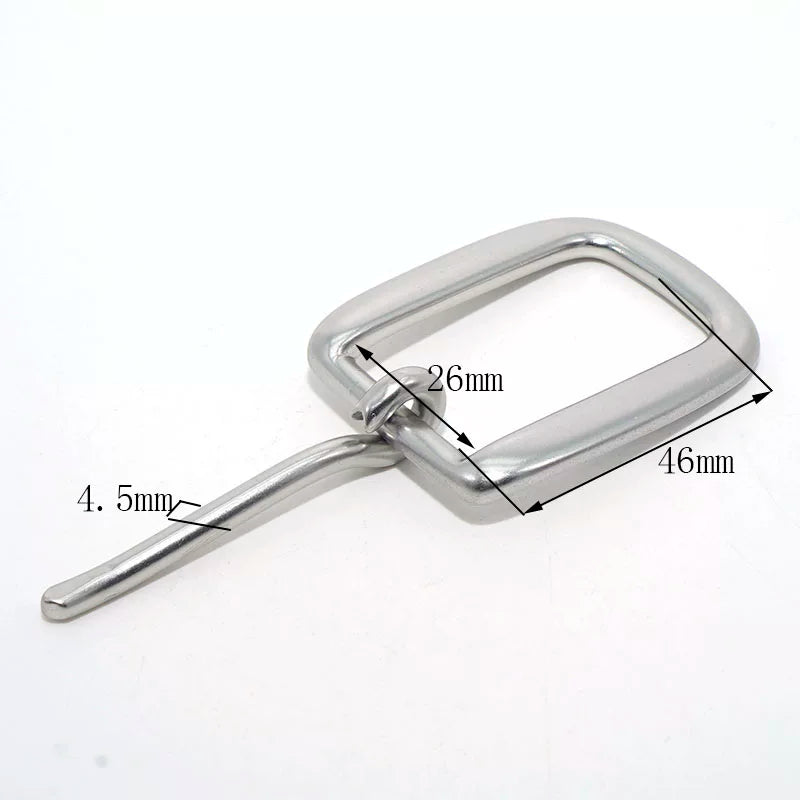 Solid Brass Unisex Pin Buckle