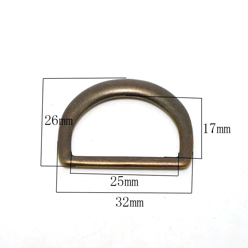 Solid Copper D-Ring