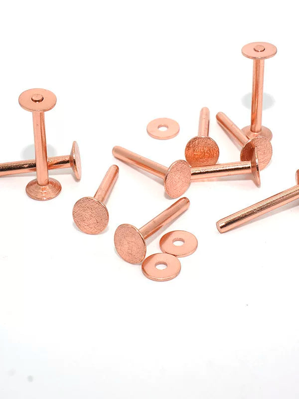 Copper Western Double Cap Rivet
