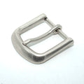 Solid Brass Antique Silver Plated Vintage Pin Buckle 4.0cm