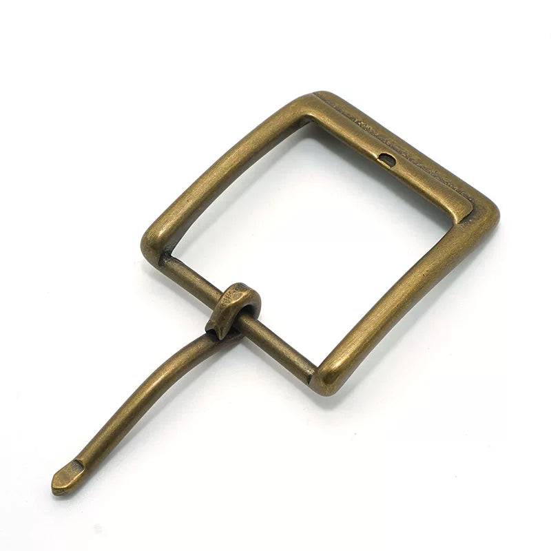 Solid Brass Vintage Men's Pin Buckle