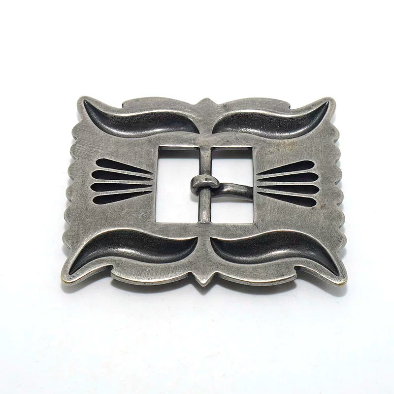 Solid Brass Vintage Patterned Tri-Glide Pin