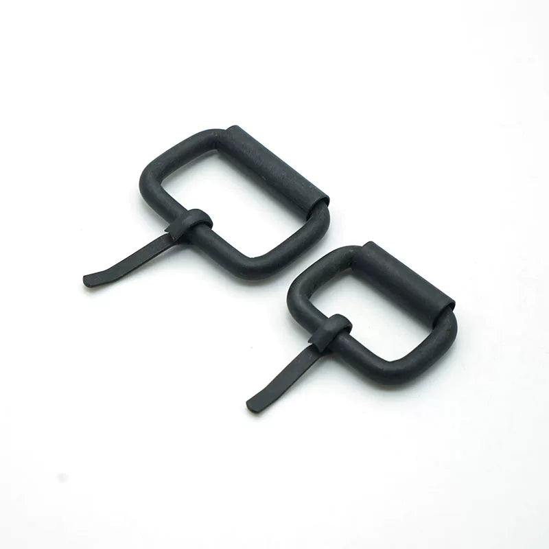 Solid Copper Oxidized Vintage Roller Buckle
