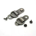Antique Silver Plated D-Ring