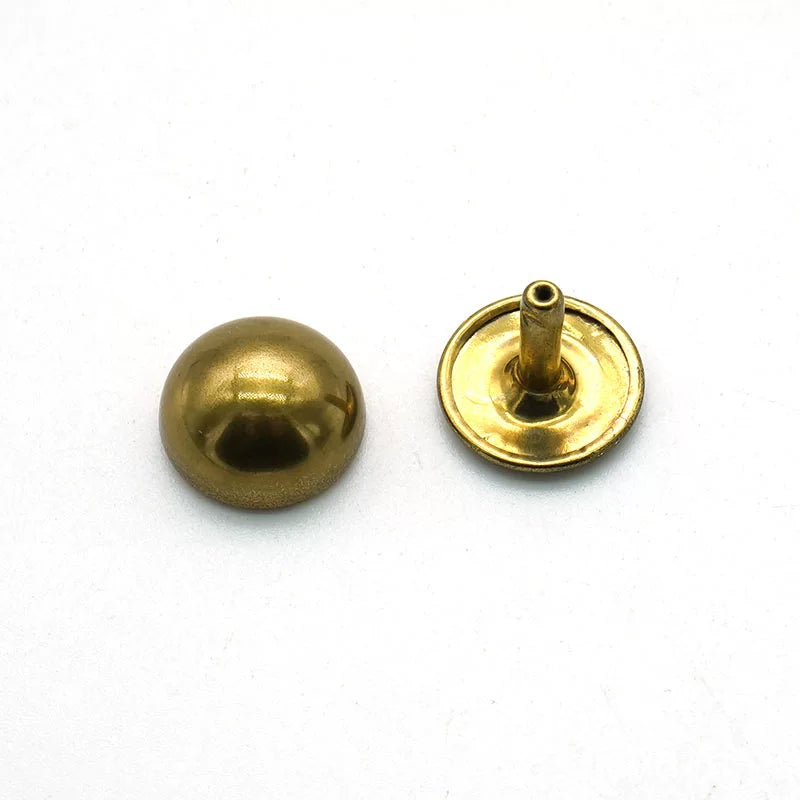 Solid Copper Antique Bronze Rivet 15mm
