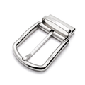 Men's Rotatable Reversible Pin Belt Buckle, 38.5mm Inner Width, Classic Rectangle D Frame Metal Belt Buckle Replacement, Silver / Gold / Matte Black