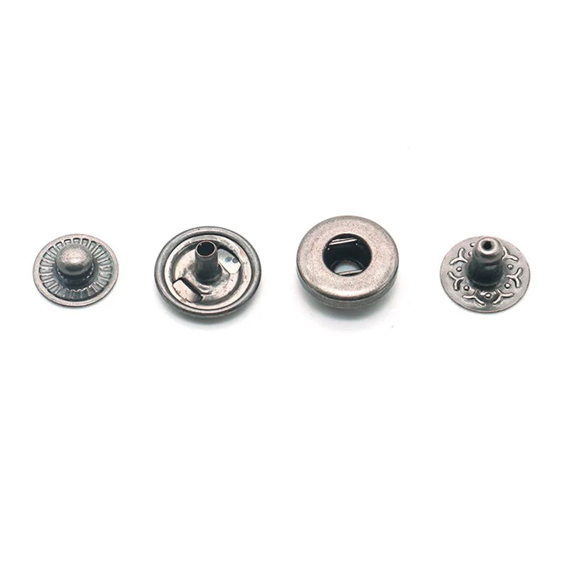 Solid Copper Snap Fastener 12.5x6mm