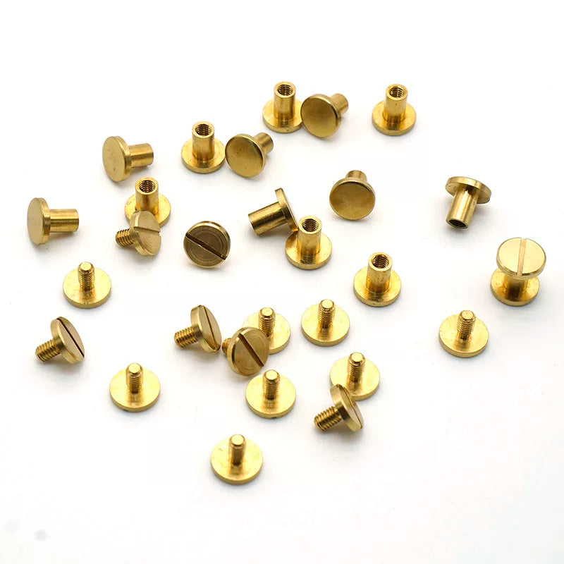 Solid Brass Snap Set
