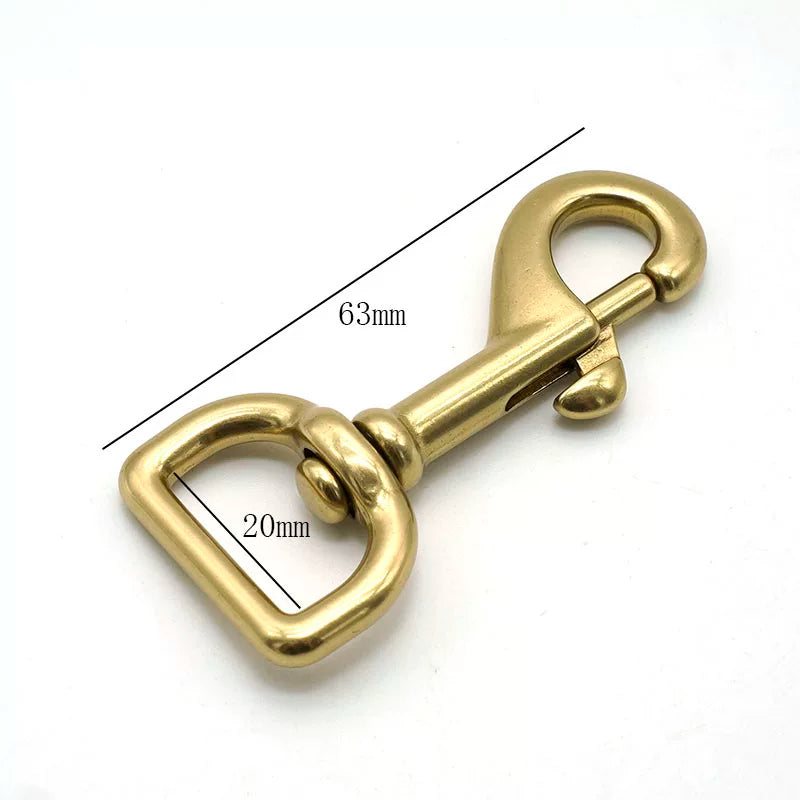 Solid Brass Keychain
