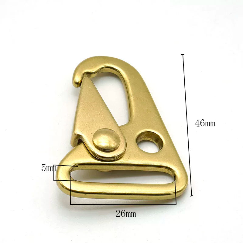 Solid Brass Keychain