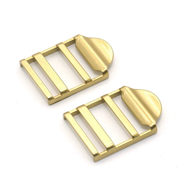 Solid Brass Tri-Bar Slider