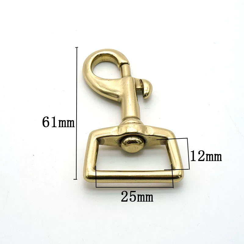 Solid Brass Keychain