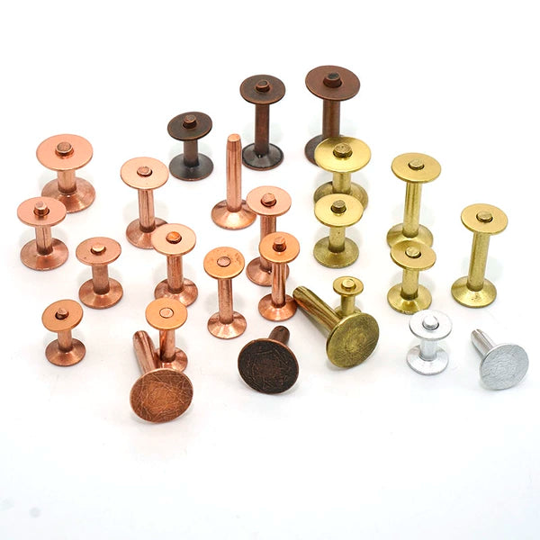 Solid Brass Western Permanent Rivet