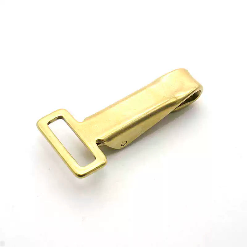 Solid Brass Keychain