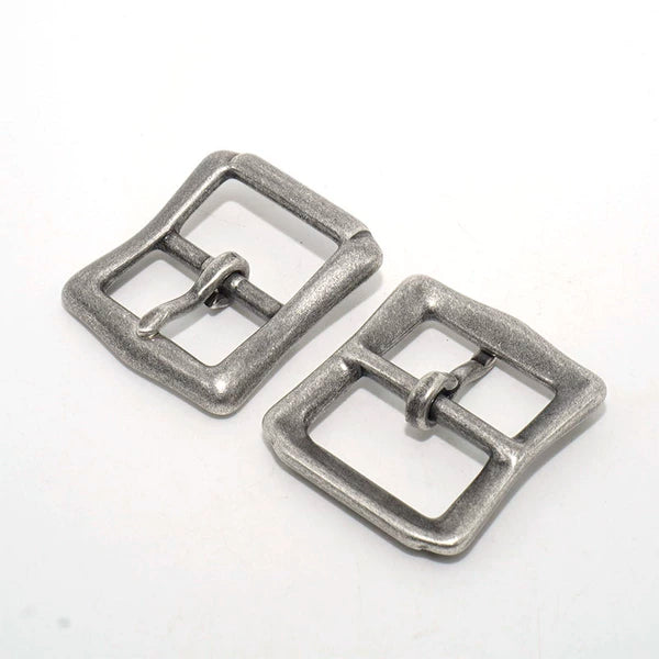 Solid Brass Antique Silver Plated Vintage Tri-Glide Pin