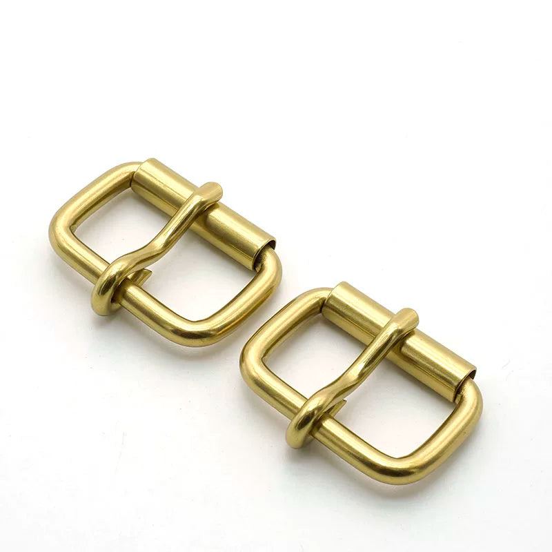 Solid Brass Roller Buckle