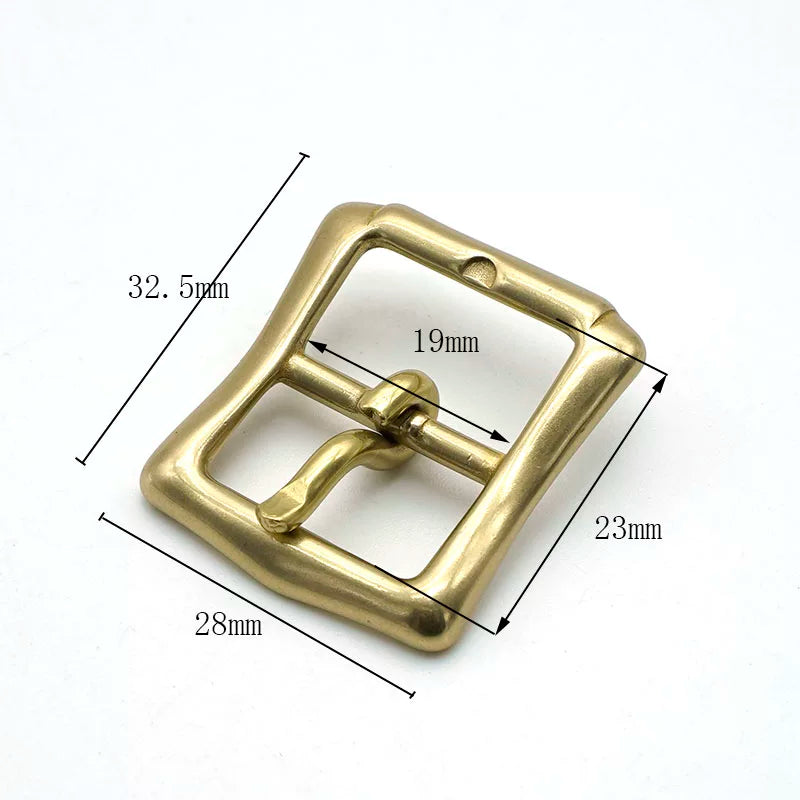 Solid Copper Pin Buckle