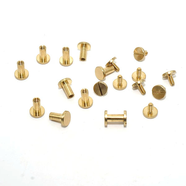 Solid Brass Keychain