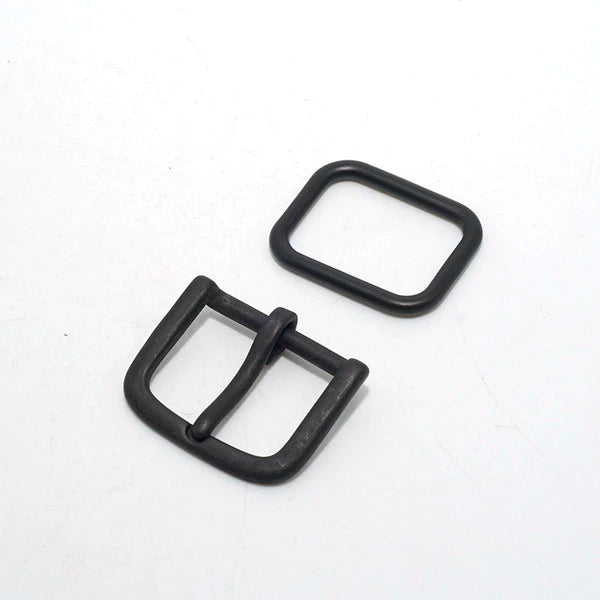 Solid Brass Oxidized Vintage Pin Buckle