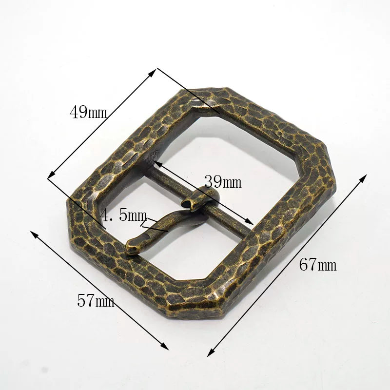 Solid Brass Antique Bronze Vintage Western Tri-Glide Pin