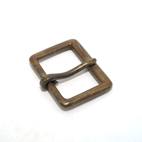 Solid Brass Oxidized Vintage Unisex Pin Buckle