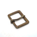 Solid Brass Oxidized Vintage Unisex Pin Buckle
