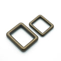 Solid Copper Rectangle Ring