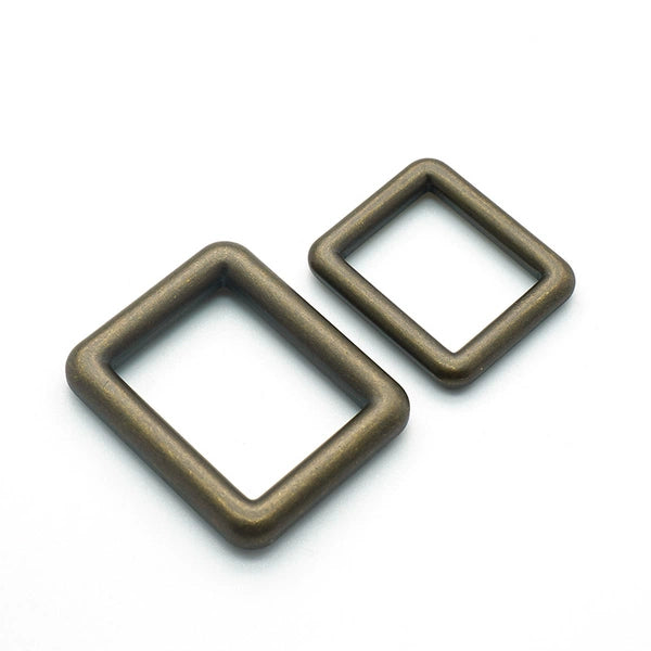 Solid Copper Rectangle Ring