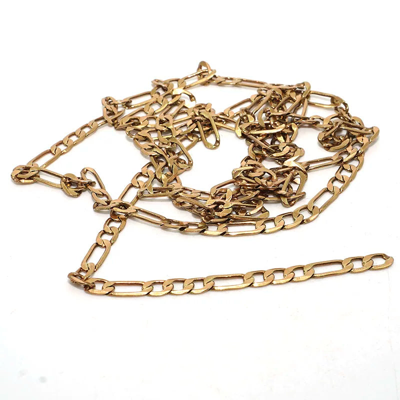 Premium Brass 玫 瑰 Gold Tone Metal Chain Belt Decorative Chain Fashion 百 Hand 机 Chain
