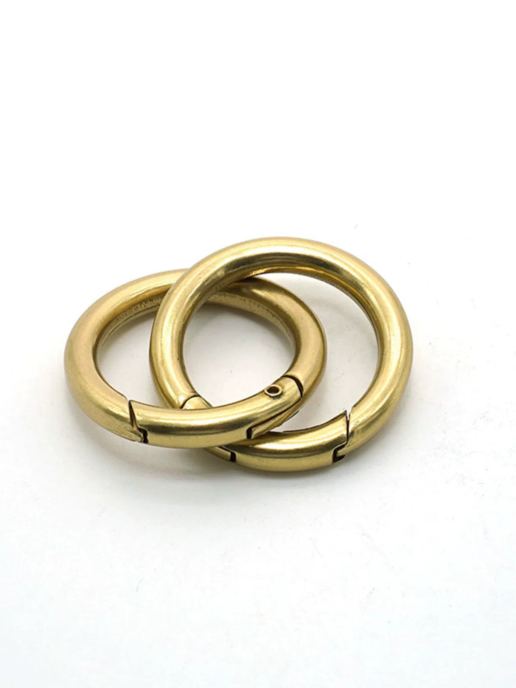 Solid Brass Open O-Ring 2 Pcs