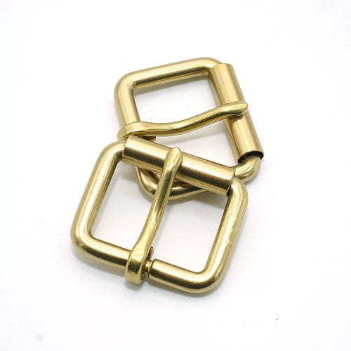 Solid Brass Antique Bronze Roller Buckle