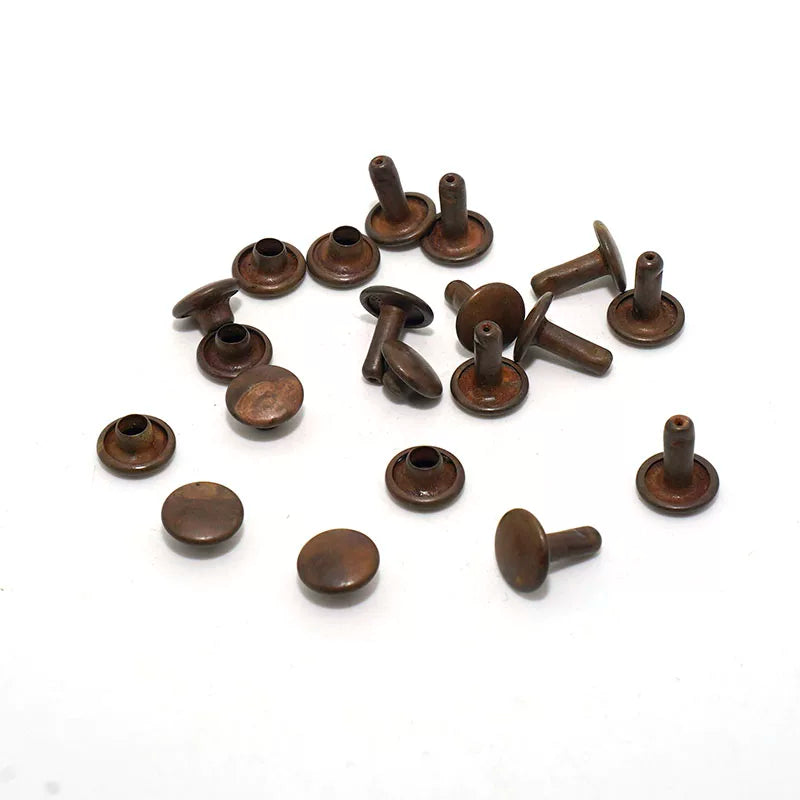 Solid Brass Oxidized Vintage Tri-Glide