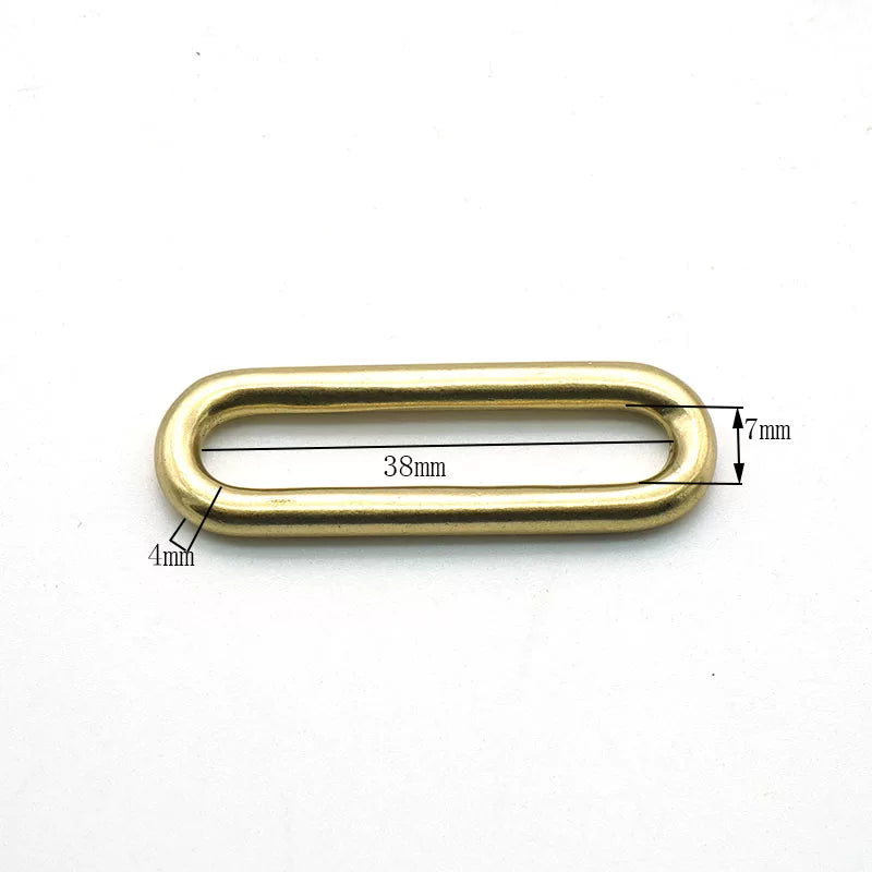 Solid Copper D-Ring