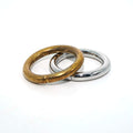 Solid Brass Vintage Open O-Ring