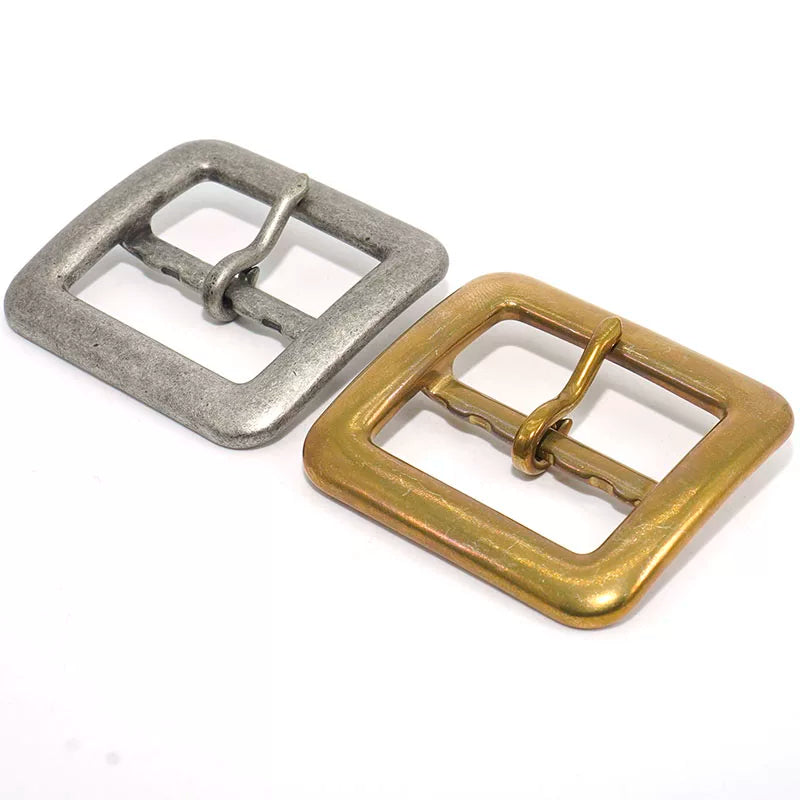 Solid Brass Oxidized Vintage Heavy Duty Tri-Glide Pin for 36mm Strap