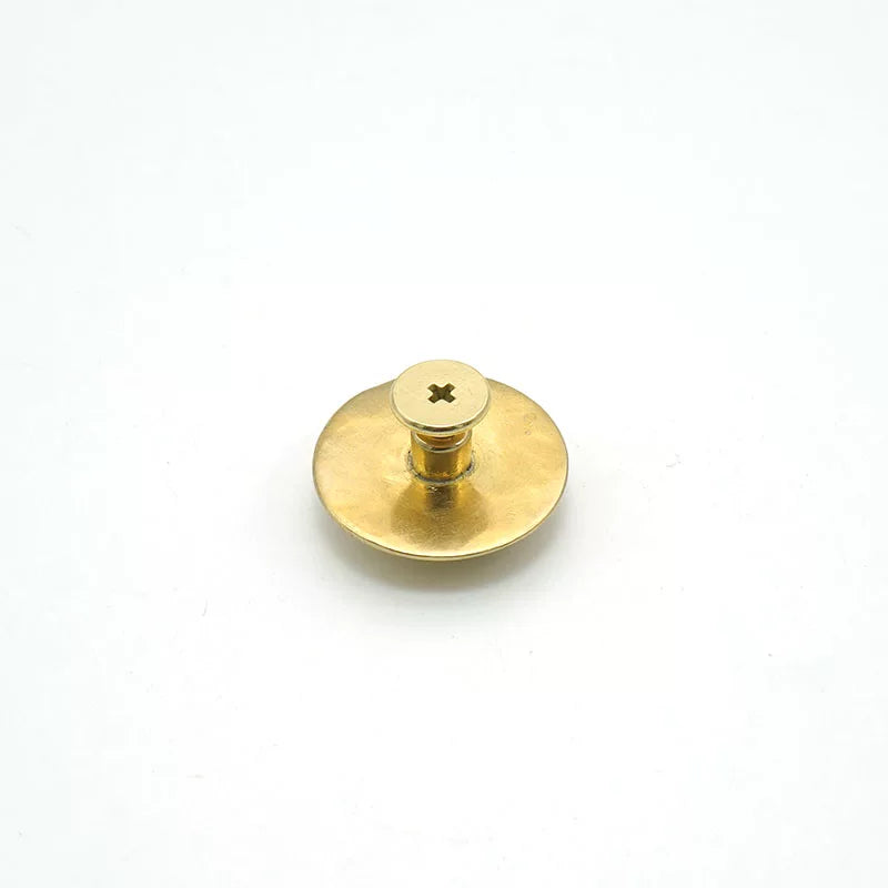 Solid Brass Floral Twist Lock