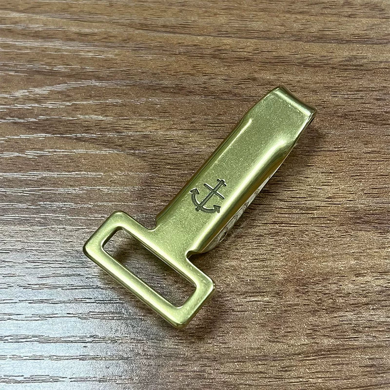 Solid Brass Keychain