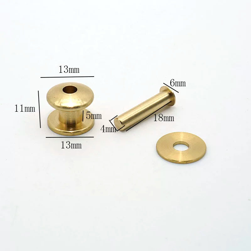 Solid Brass Rivet