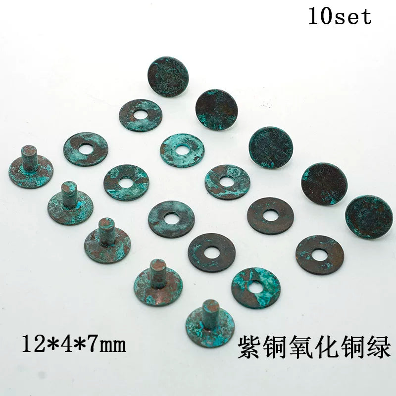 Copper Oxidized Solid Permanent Rivet