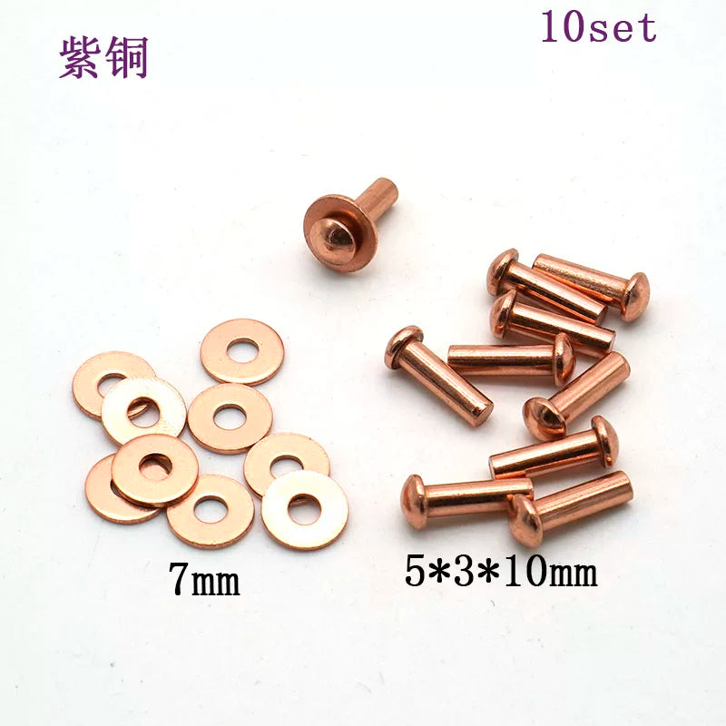 Solid Copper Permanent Rivet