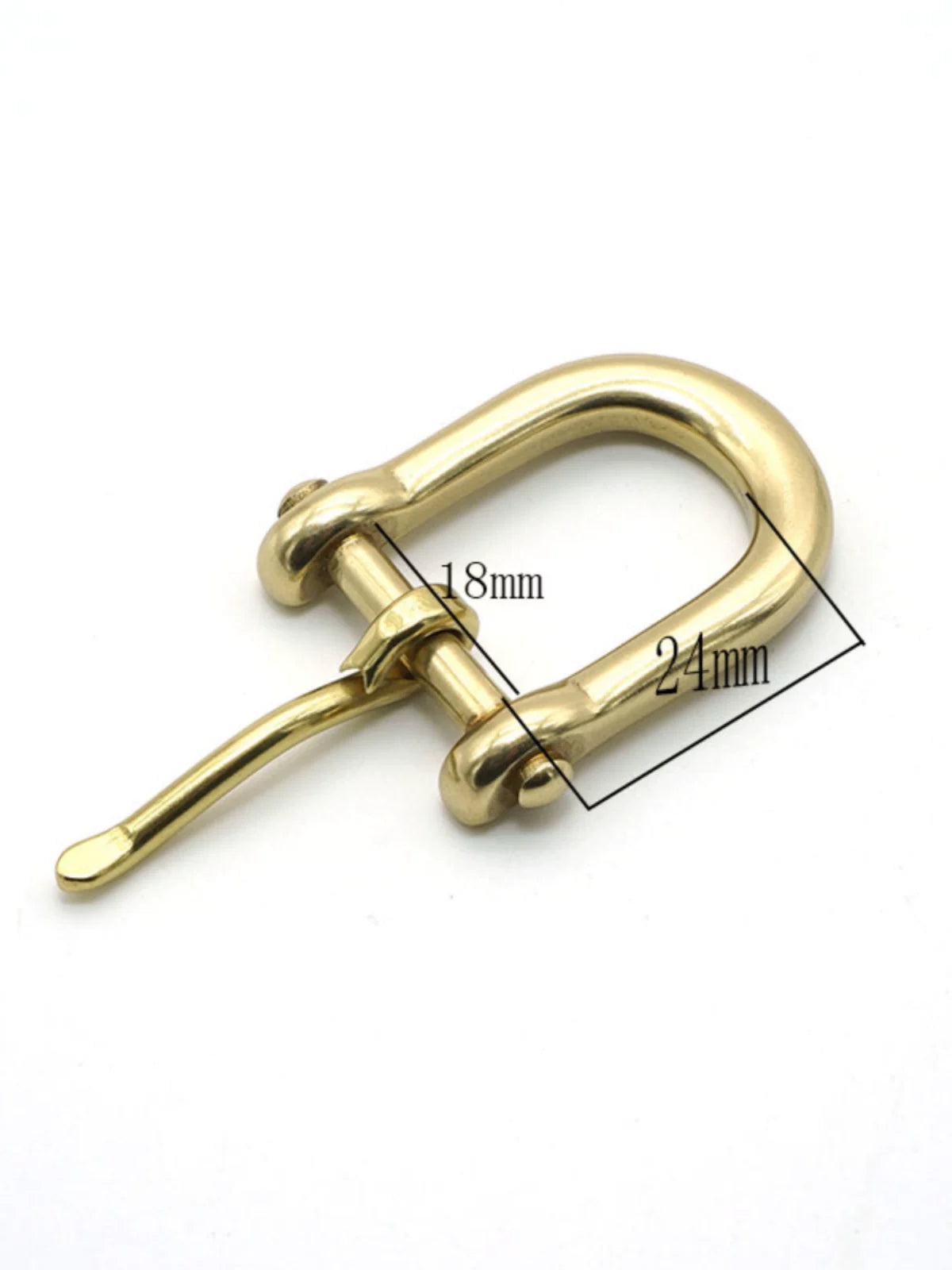 Solid Brass Women's Pin Buckle
