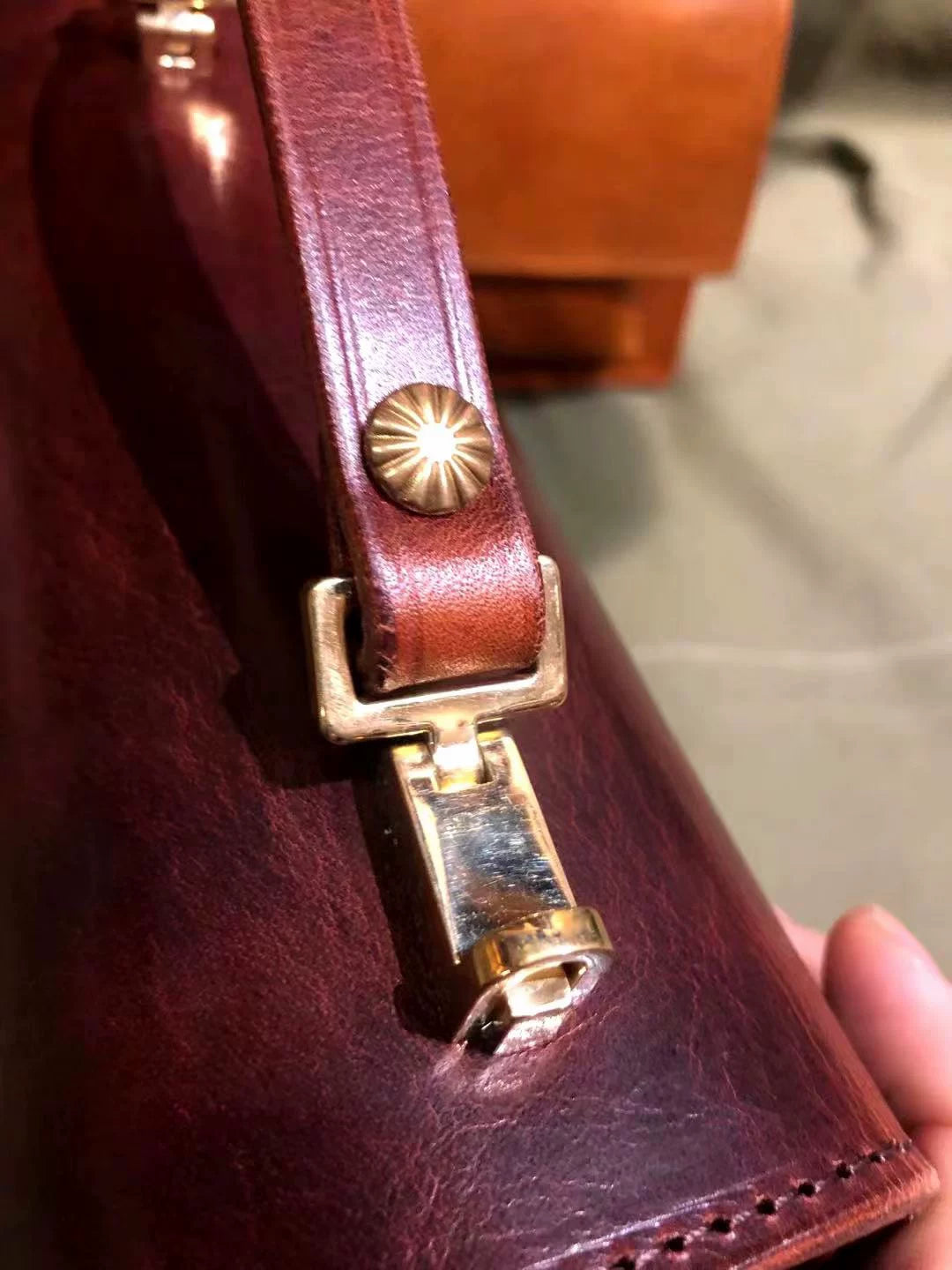 Solid Copper Button