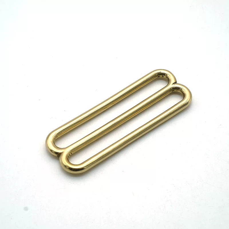 Solid Brass Tri-Glide for 50mm Strap