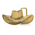 Solid Brass Vintage Unisex Belt Buckle 38mm